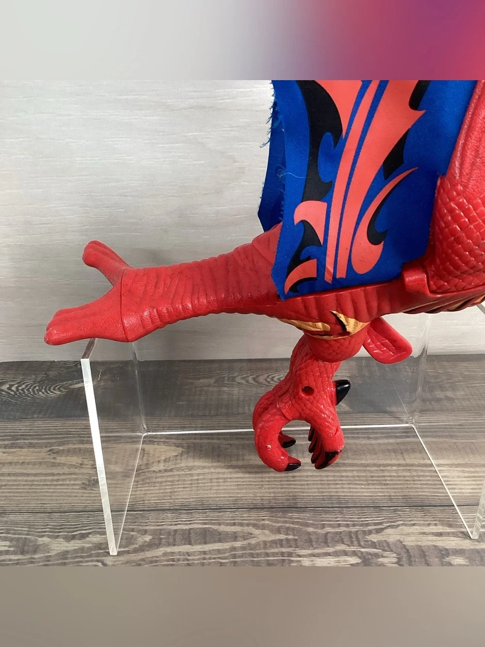 Fisher Price Imaginext Glide Pterodactyl Dinosaur, Nest & Caveman 2006 Tested